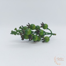  Csipkebogyó ág - zöld dekorációs kellék