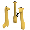  CSIPOGÓ LATEX GUMI KUTYAJÁTÉK-ZSIRÁF