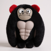  Csipogó plüss gorilla kutyajáték