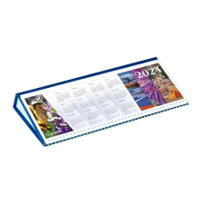 CSIZIO Naptár, asztali, fekvő, CSÍZIÓ, "Öko" kék naptár, kalendárium