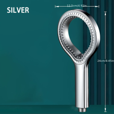  Cső Nélküli 1 Műanyag Gyűrűs Magasnyomású Zuhanyfej csaptelep