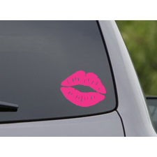  Csókos, pink autó matrica matrica