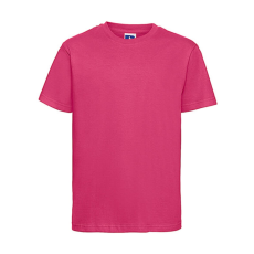  Csomag akciós póló (minimum 3 db) Gyerek rövid ujjú póló Russell Europe Kids' Slim T-Shirt -L (128/7-8), Fuchsia