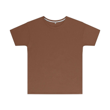  Csomag akciós póló (minimum 3 db) Gyerek rövid ujjú póló SG Kids&#039; Perfect Print Tagless Tee -140 (9-10/XL), Deep Taupe gyerek póló