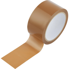  Csomagolószalag-adagoló csomagolószalaggal barna 66 m x 50 mm festő és tapétázó eszköz