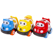 Csörgő autó bébijáték - 10 cm, többféle autópálya és játékautó