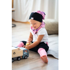  Csősál, halloween, rózsaszín babasapka, sál