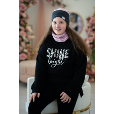  Csősapka, háromszög, rózsaszín babasapka, sál