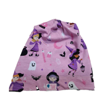  Csősapka kétrétegű extra, halloween, rózsaszín babasapka, sál