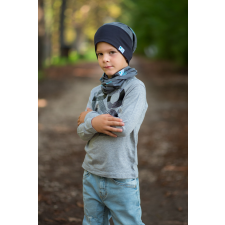  Csősapka, sátor, szürke-szürke babasapka, sál