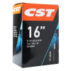 CST (Vélo) CST 16 x 1.90-2.125 belső gumi, standard szelep, 48 mm CST (Vélo) Bicikli alkatrészek Kerékpár alkatrészek Bicikli belső gumik