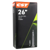 CST (Vélo) CST kerékpár belső gumi 26 x 4.00 Presta szelep 48 mm CST (Vélo)  Bicikli alkatrészek Kerékpár alkatrészek Bicikli belső gumik