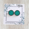 csucsajandek Druzy fülbevaló - türkiz