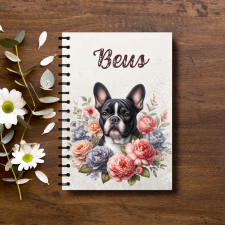 Csúcsajándék Egyedi füzet - Francia bulldog füzet