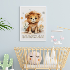csucsajandek Horoszkópos falikép - Oroszlán grafika, keretezett kép