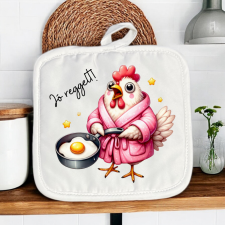 csucsajandek Konyhai edényfogó-tyúkanyó lakástextília