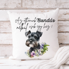 csucsajandek Schnauzer párnahuzat - bármilyen névvel lakástextília