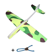  Csúzlival kilőhető szivacs repülő modell - Zöld helikopter és repülő
