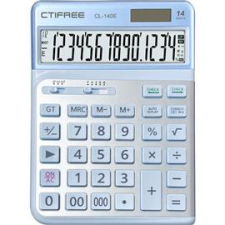 CTIFREE CL-140E ergonómikus számológép (kék) (CL-140E_KEK) számológép
