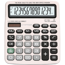 CTIFREE CT-1156 számológép, 155x195mm, 14 számjegy, dual power (CT-1156(CT-9814)) számológép