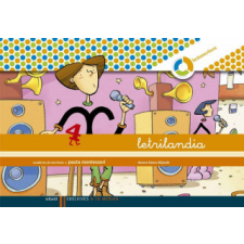  Cuaderno de escritura 4: Pauta Montessori idegen nyelvű könyv