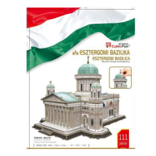 CubicFun 3D puzzle játék 111 darabos Esztergomi Bazilika puzzle, kirakós