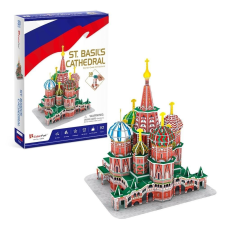 CubicFun 3D puzzle kicsi St.Basil's Cathedralis-92db-os puzzle, kirakós
