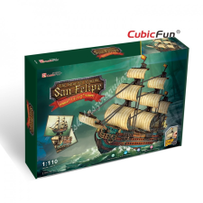 CubicFun 3D puzzle San Felipe hajó puzzle, kirakós