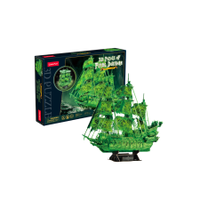 CubicFun A Bolygó hollandi 360 darabos sötétben világító 3D puzzle (306-T4041H) puzzle, kirakós