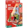  CubicFun Christmas Fireplace 3D Puzzle W3153