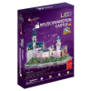  CubicFun Neuschwanstein Castle LED Light 3D Puzzle L174h