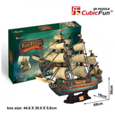CubicFun Puzzle játék 248 darabos San Felipe 3D puzzle, kirakós