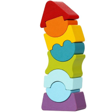 CUBIKA 12718 toronyépítő játék kreatív és készségfejlesztő
