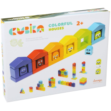 CUBIKA 14866 készségfejlesztő játék - házak (4823056514866) kreatív és készségfejlesztő