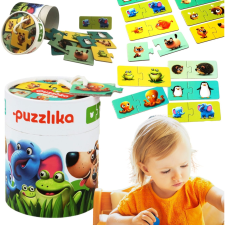CUBIKA Lemn Állatcsalád 20 db XXL Puzzle (LE3531) puzzle, kirakós