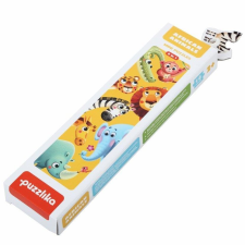 CUBIKA Puzzlika 14774 afrikai állatok - oktató puzzle 8 állat - 16 darab (4823056514774) puzzle, kirakós