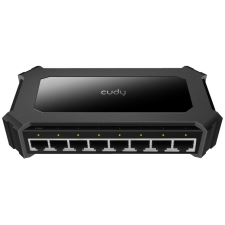 Cudy GS108D 8-Port Gigabit Ethernet Switch Black (GS108D) hub és switch