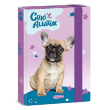 Cuki állatok füzetbox - A5 - francia bulldog füzetbox