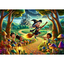 Cuki Boszorkány Puzzle 100 darab puzzle, kirakós