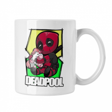  Cuki Deadpool - Fehér Bögre bögrék, csészék