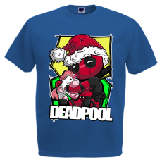  Cuki Deadpool - Karácsonyi Férfi Póló