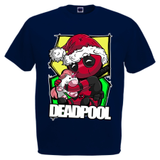  Cuki Deadpool - Karácsonyi Férfi Póló férfi póló