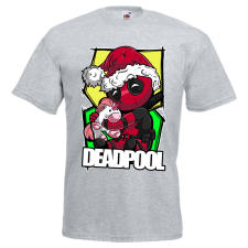  Cuki Deadpool - Karácsonyi Férfi Póló férfi póló
