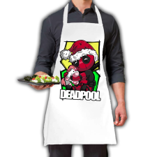 Cuki Deadpool - Karácsonyi Konyhai Kötény lakástextília