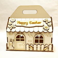  Cukorkatartó házikó, mérete: 18x9,5x16 cm   - előrendelhető, magyar szöveggel is! dekorációs kellék