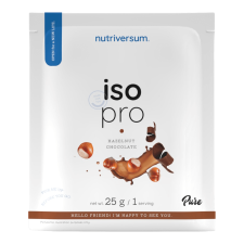 Cukrászom ISO PRO - 25 g - mogyorós-csokoládé - Nutriversum vitamin és táplálékkiegészítő