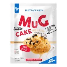 Cukrászom Mug Cake - 50 g - DESSERT - Nutriversum - vanília-csokoládé vitamin és táplálékkiegészítő