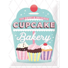  Cupcake Bakery - Fémtábla dekoráció