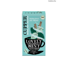 Cupper Bio Menta &amp; Édesgyökér tea 30 g Cupper reform élelmiszer