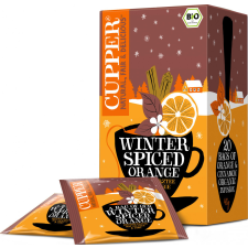 Cupper Winter Spice Orange - Xmas Limited Edition - Téli Fűszeres Narancs bio tea - a készlet erejéig, 20db tea